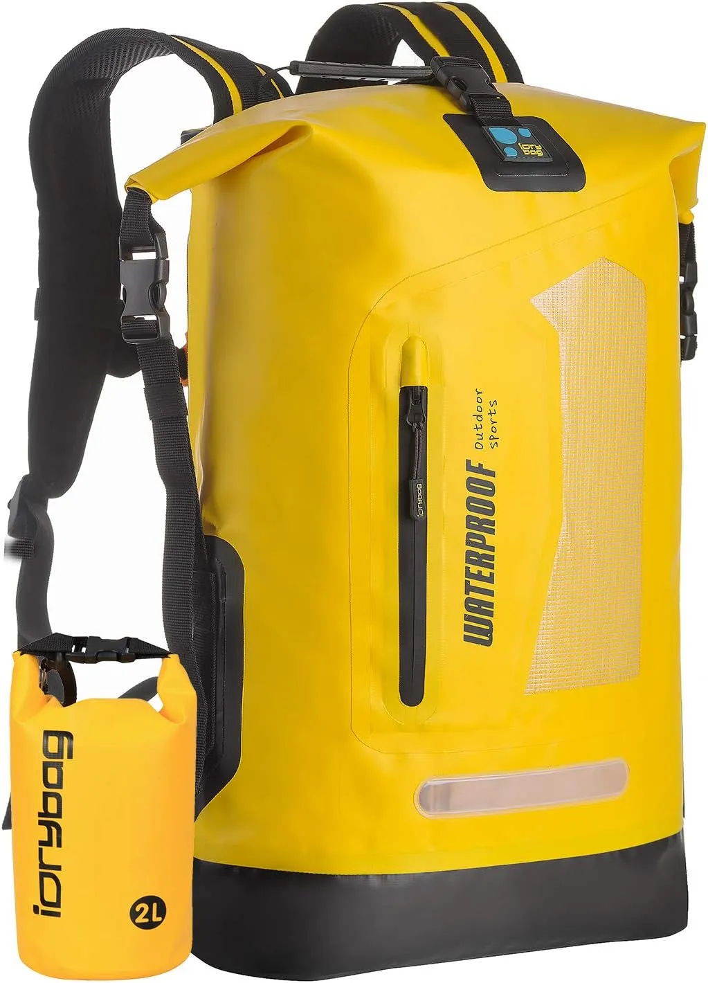 IDRYBAG Waterproof Backpack for Men 20L/30L/40L, Floating Dry Bag Kayak, Dry Backpack Hiking