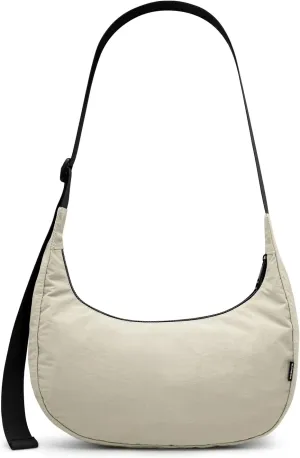 Iioscre Medium Crossbody Crescent Bag for Women Men Trendy, Nylon Crossbody Hobo Bag with Adjustable Strap and Inner Pockets.