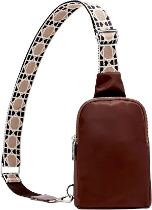 INICAT Nylon Small Crossbody Bags for Women 1L Sling Bag for Men Shoulder Bag Fanny Pack Travel Essentials