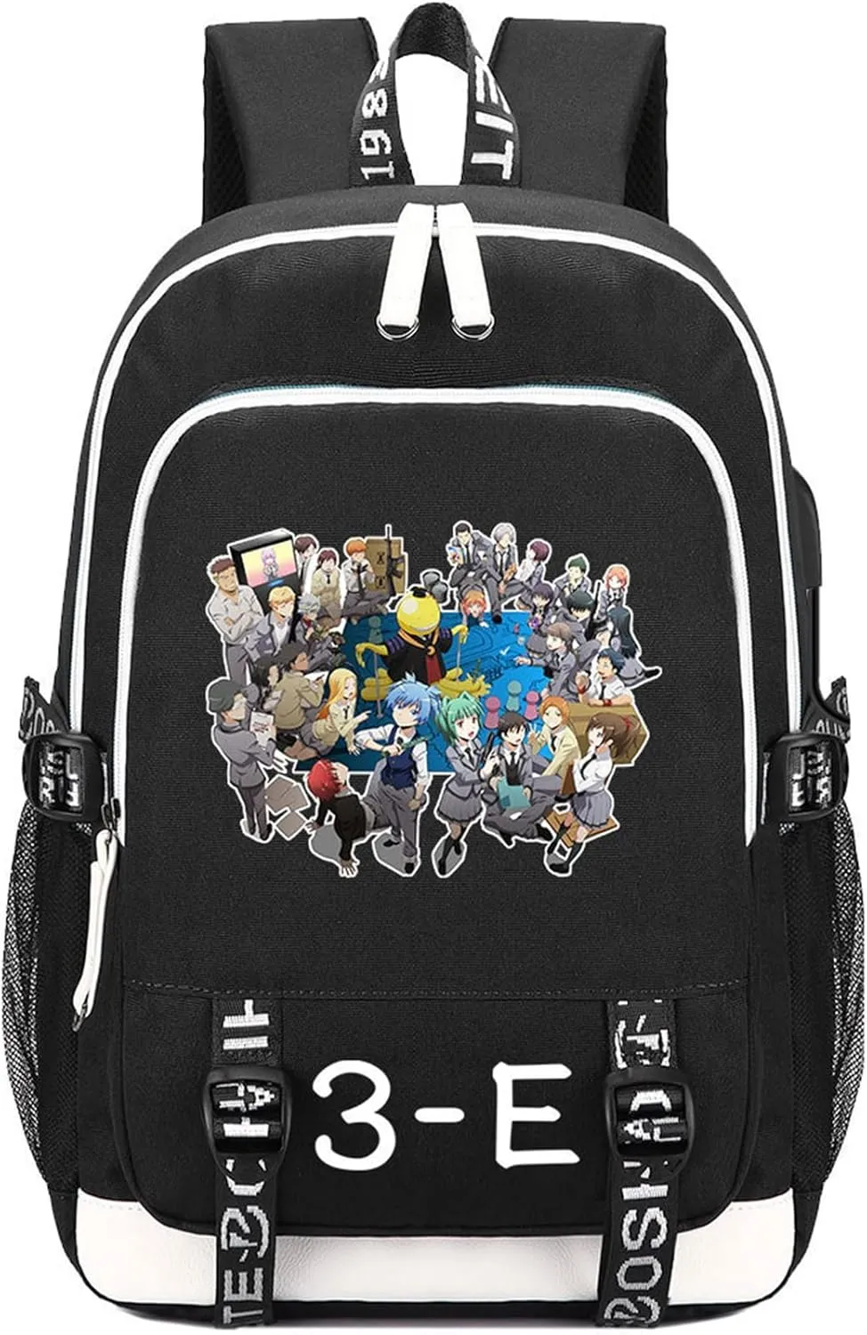 ISaikoy Anime Assassination Classroom Backpack Shoulder Bag Bookbag Student Satchel School Bag Daypack 11