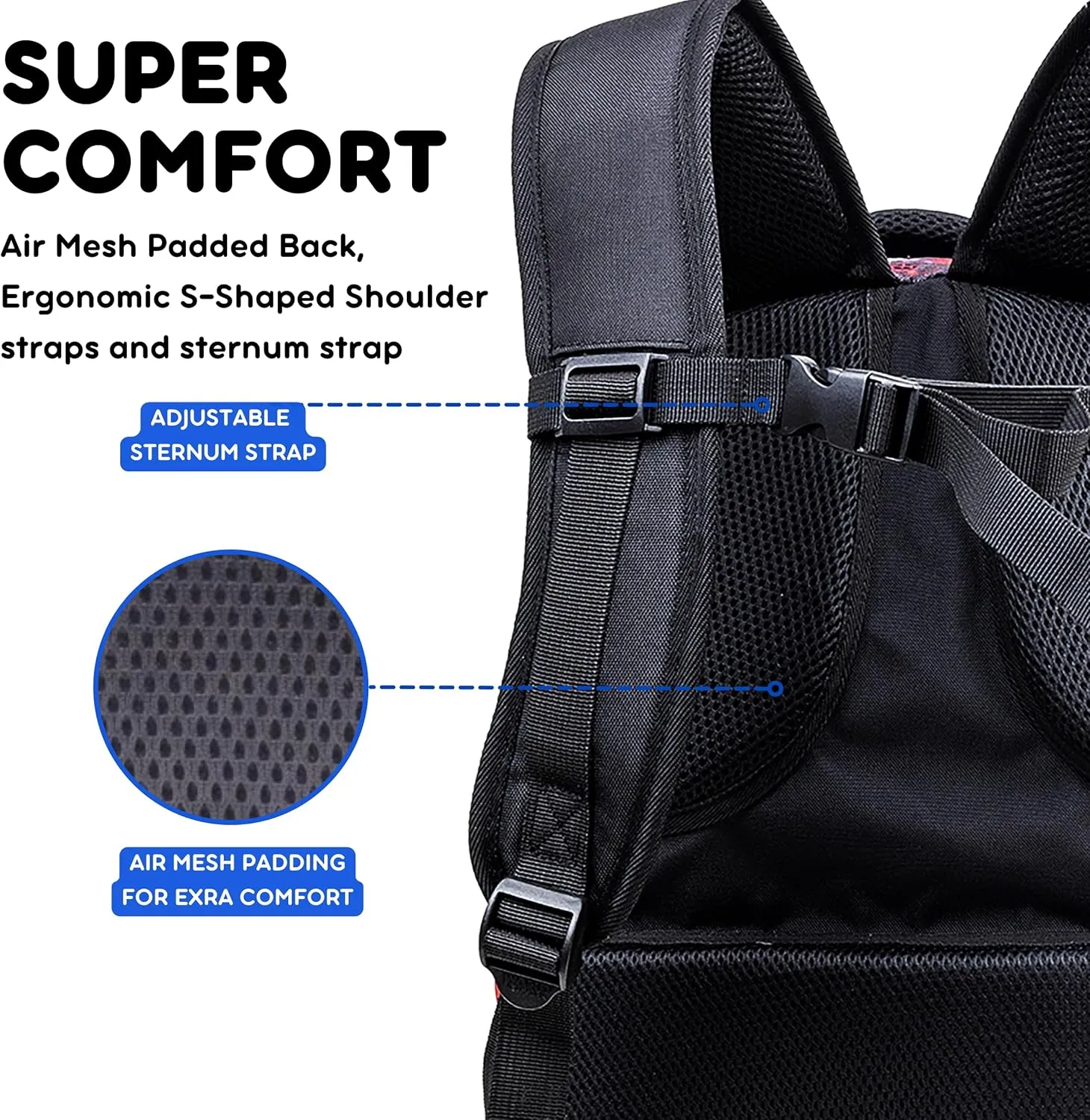 J World New York Atom Multi-Compartment Laptop Backpack, Galaxy, 18.5 X 13 X 7.5 (H X W X D)