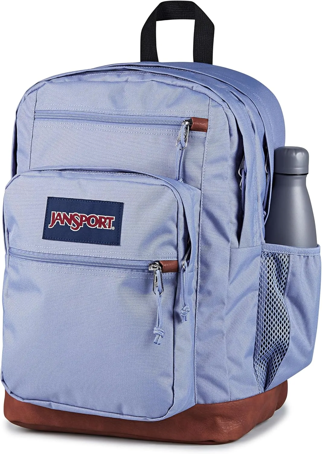 JanSport Cool Backpack with 15-inch Laptop Sleeve, Large Computer Bag Rucksack with 2 Compartments, Ergonomic Straps, Lavender Ash