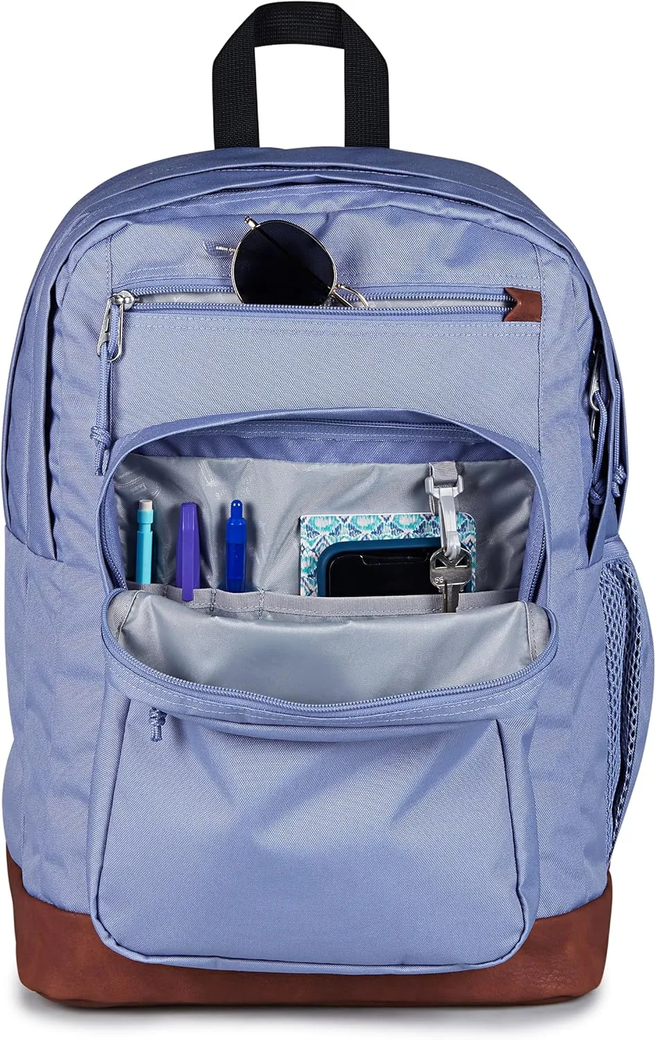 JanSport Cool Backpack with 15-inch Laptop Sleeve, Large Computer Bag Rucksack with 2 Compartments, Ergonomic Straps, Lavender Ash