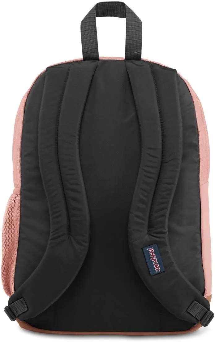 JanSport Cool Backpack, with 15-inch Laptop Sleeve - Large Computer Bag Rucksack with 2 Compartments, Ergonomic Straps, Misty Rose