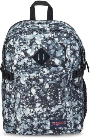 JanSport Main Campus Backpack - Travel or Work backpack w 15-Inch Laptop Sleeve and Dual Water Bottle Pockets, Batik Dots