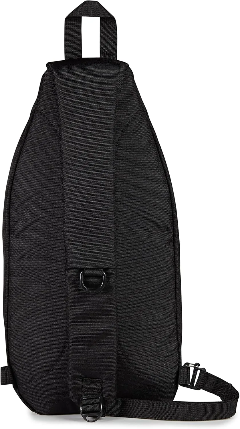 JanSport Move Sling Crossbody Bag – Main Compartment, Zippered Front Pockets, Adjustable Shoulder Strap, Fully Padded Back Panel, Black