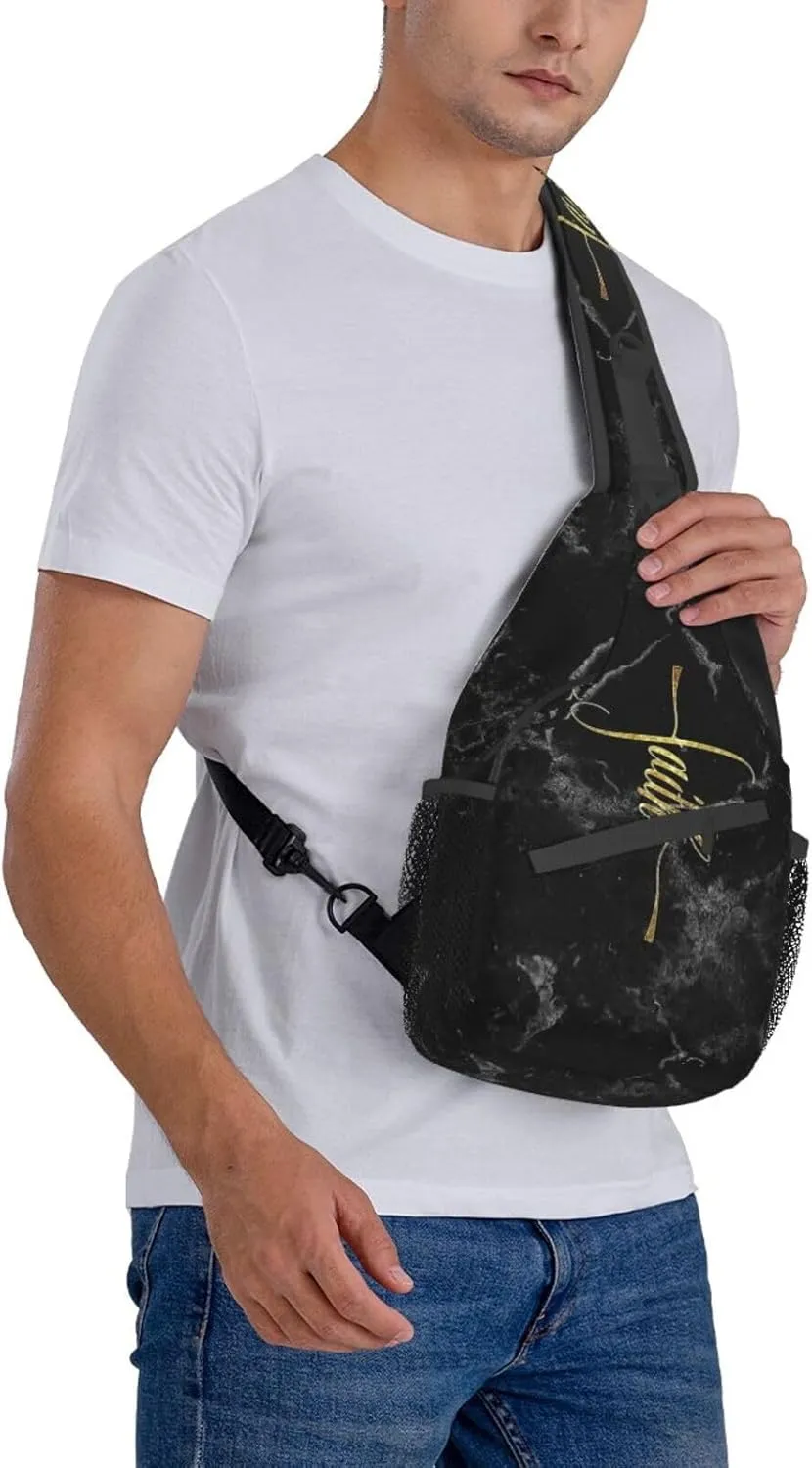 Jesus Sling Bag,Casual Crossbody Backpack Shoulder Chest Bag for Women Men Travel Hiking Daypack