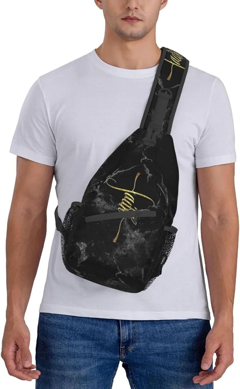 Jesus Sling Bag,Casual Crossbody Backpack Shoulder Chest Bag for Women Men Travel Hiking Daypack
