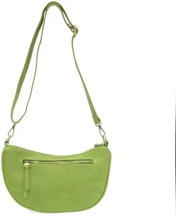 Joy Susan Women's Fashion Purse Miranda Crescent Crossbody Bag Hand Bag
