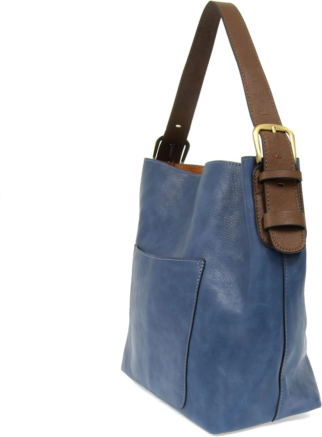 Joy Susan Womens Faux Leather: Hobo 2-in-1 Handbag