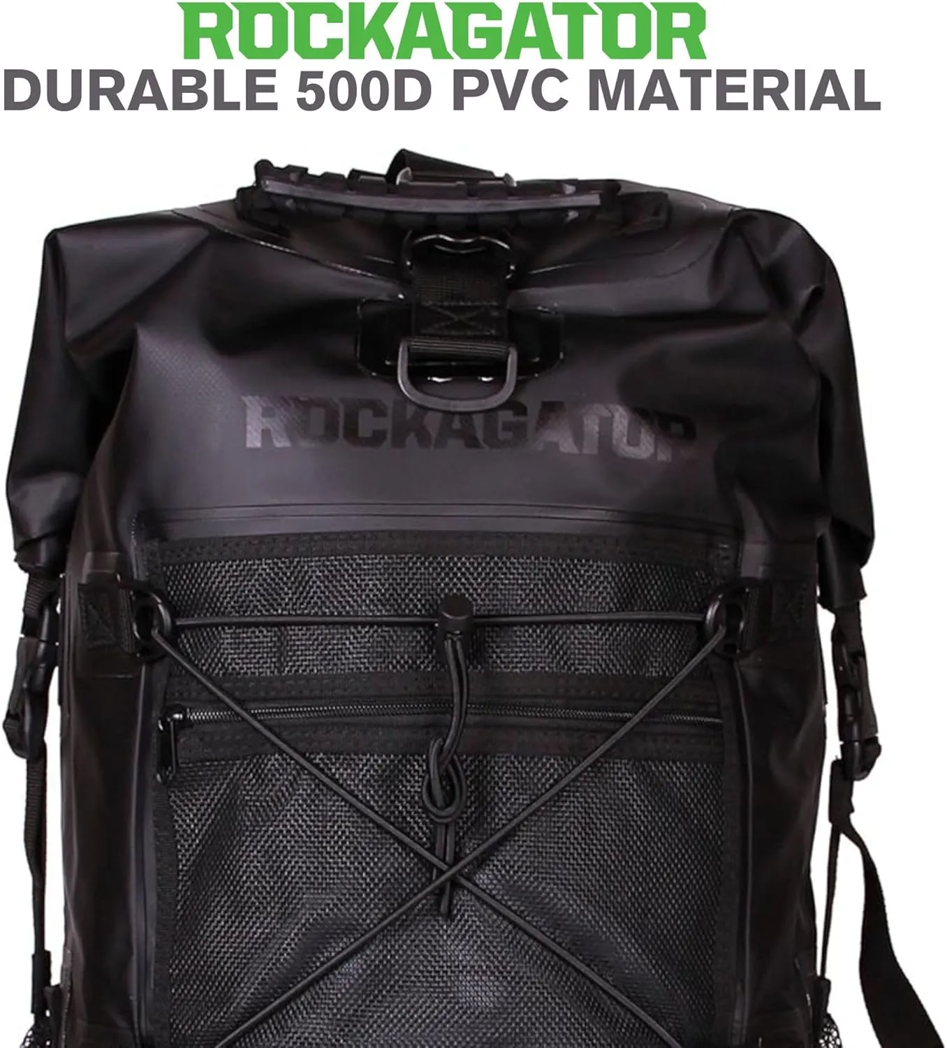 Kanarra 90L Waterproof Backpack for Camping, Hiking, Mountaineering, Backpacking, Hunting, Fishing, Canoeing, Outdoor Activities, The Wet Outdoors - Large Capacity, Roll Top Closure, Black
