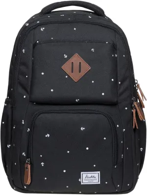 KAUKKO Causal Backpack - Daypack, Spacious and Classy fits 14" Laptop, 18.9L