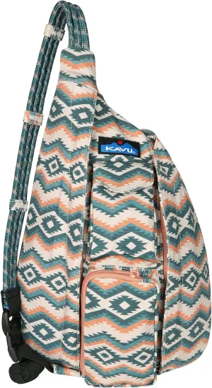KAVU Mini Organic Rope Bag Sling Crossbody Backpack - Desolate Vista