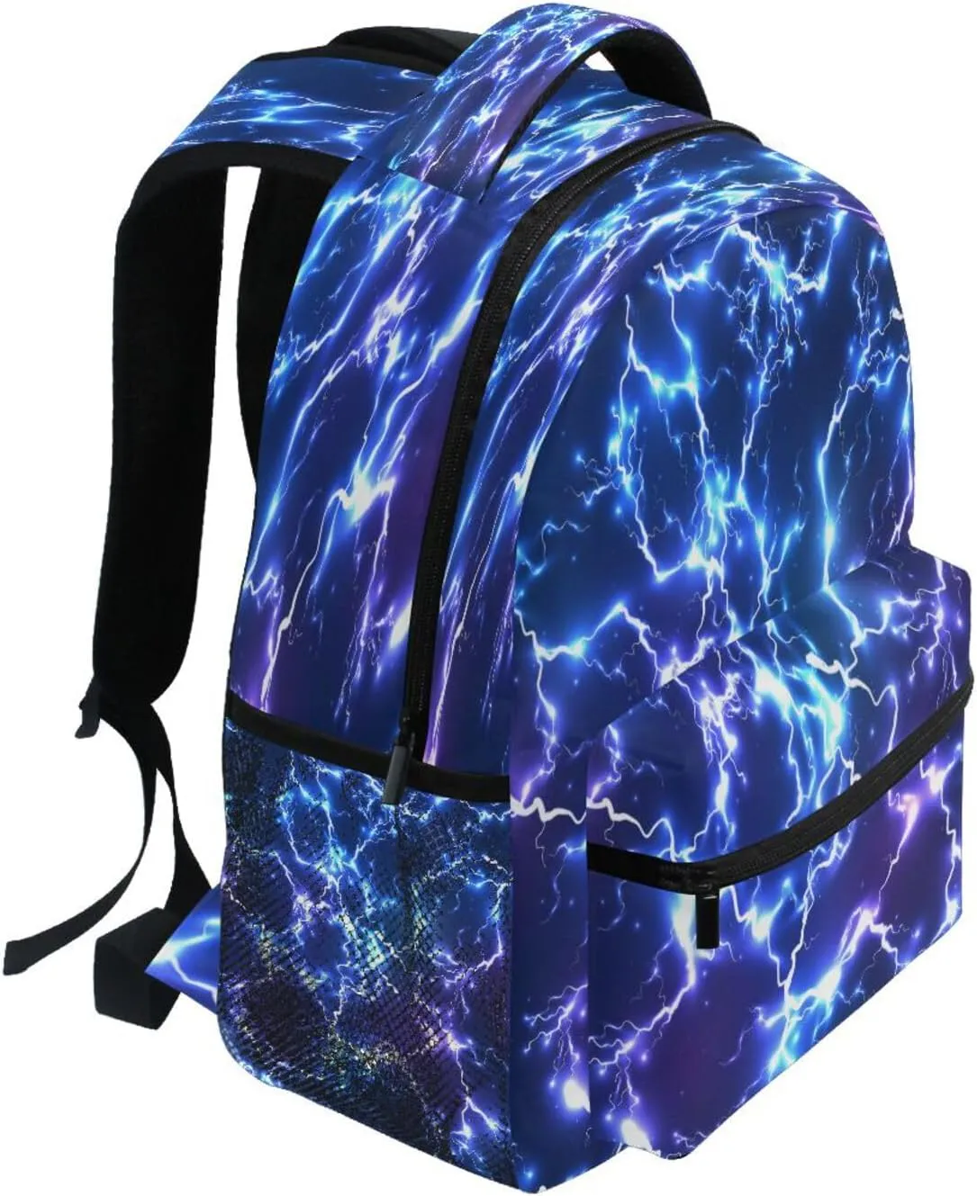 Kcldeci Kids Starry Blue Lighting Backpack for Girls & Boys - Toddler to Student School Bag