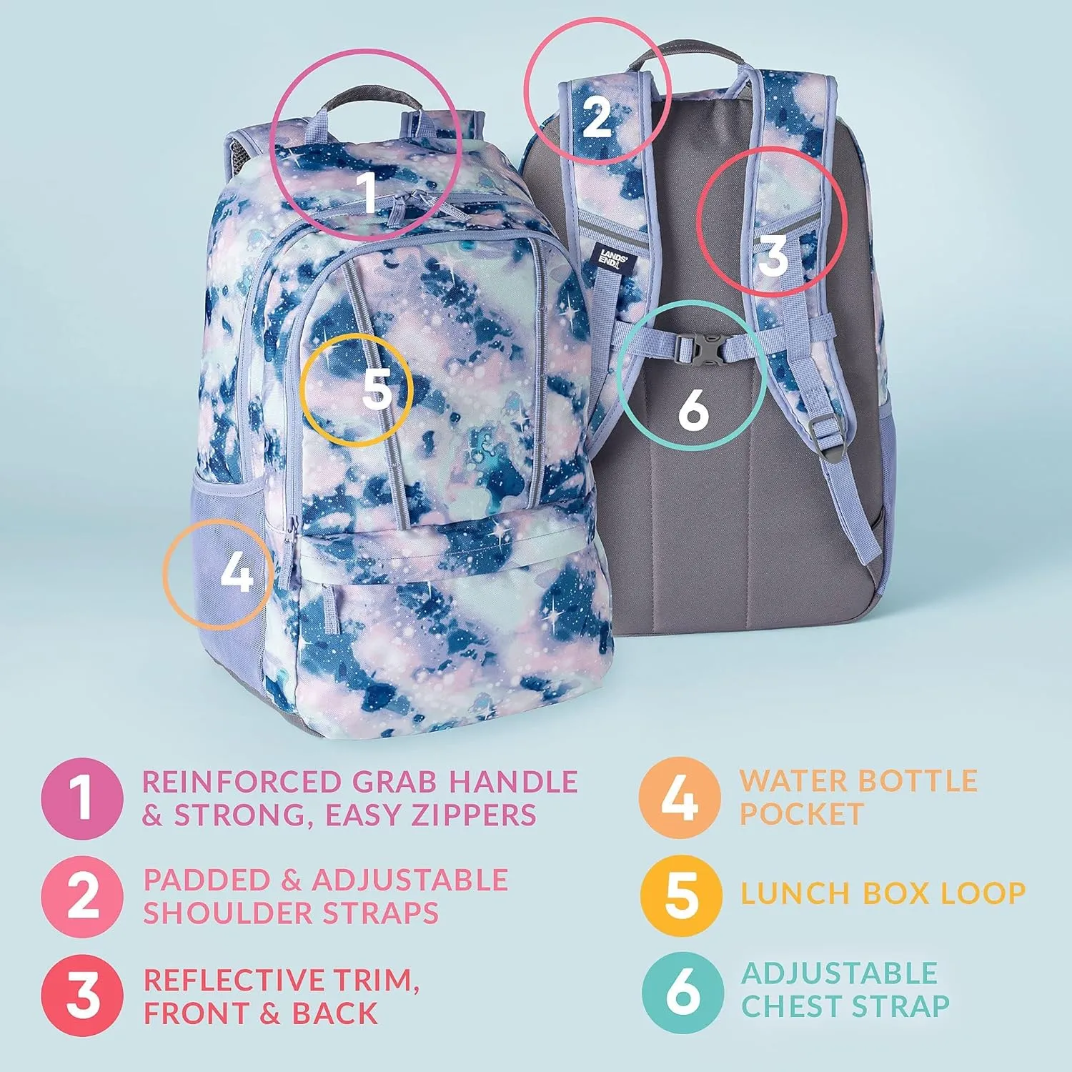 Kids' ClassMate Large Backpack Classic Navy