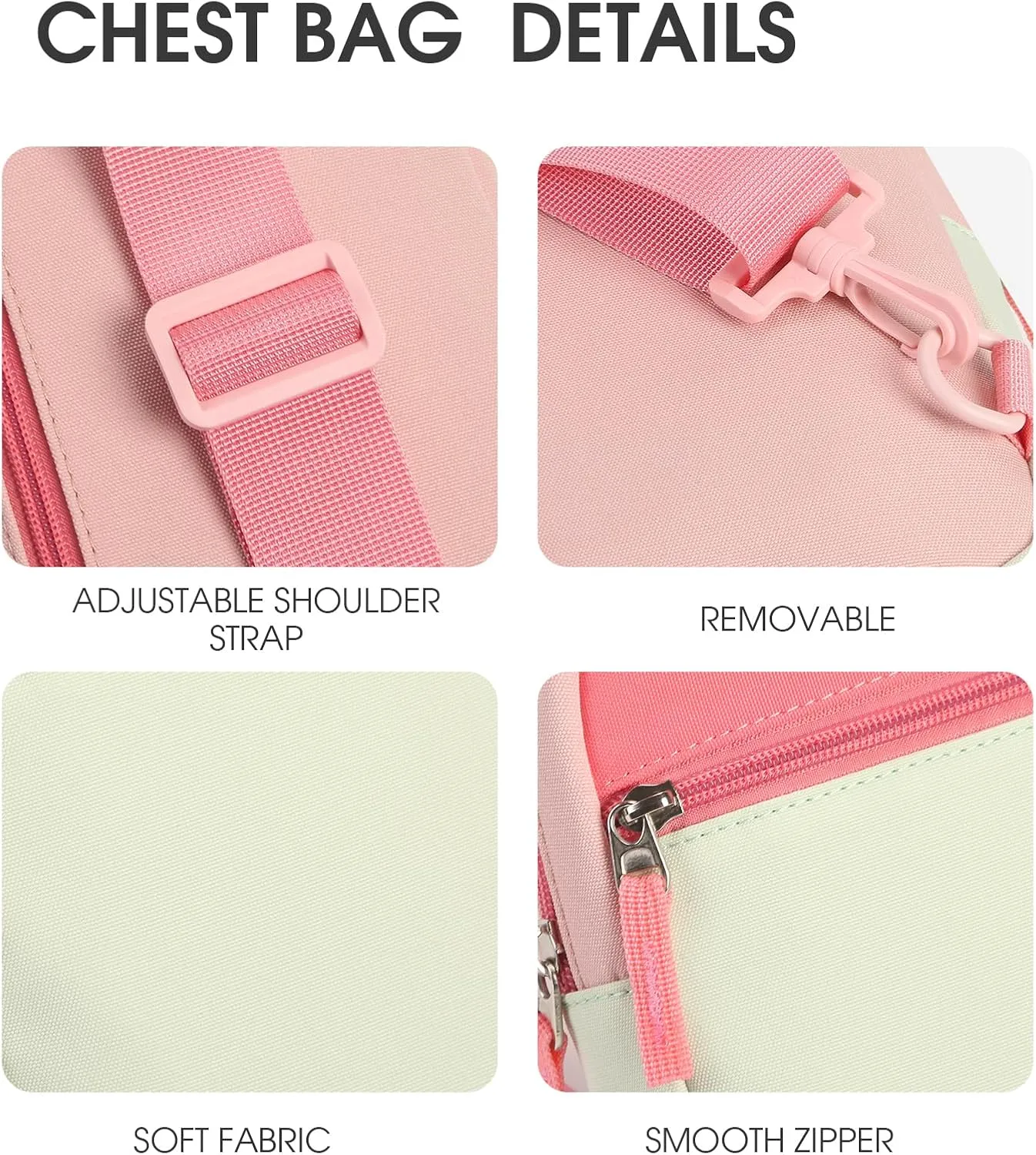Kids Crossbody Small Sling Bag Bag Girls Fanny Pack Colorblock Belt Bag Cute Backpack Purse Chest Bag for Girls Gifts