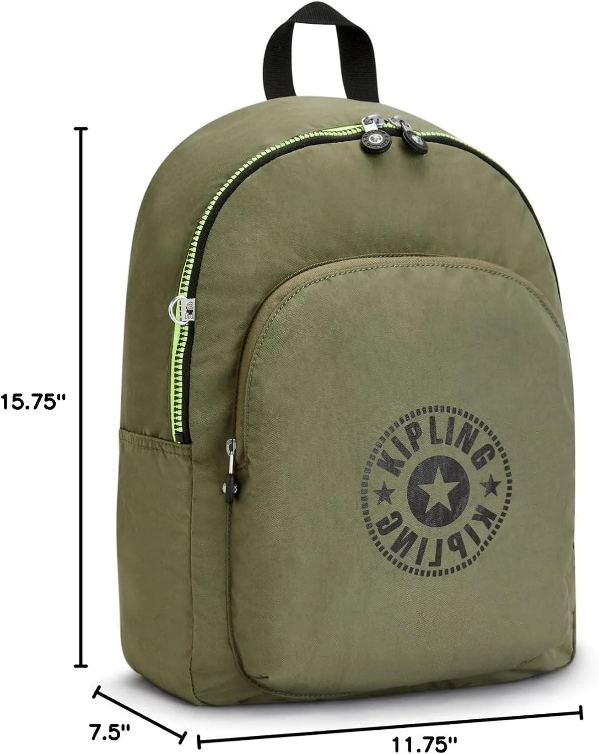 Kipling Curtis Laptop Backpack, Adjustable, Lightweight, Wide Shoulder Straps, Medium