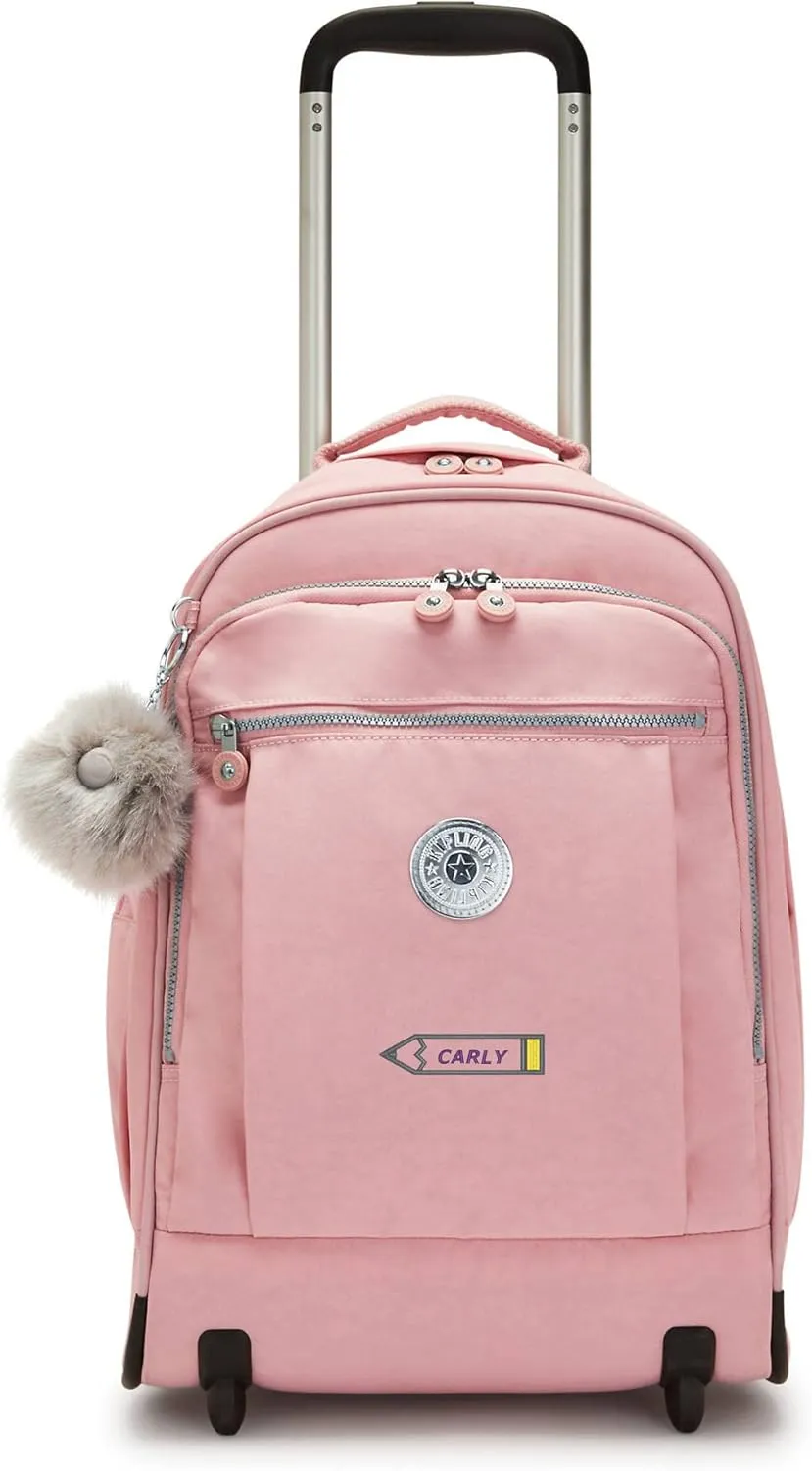 Kipling Women's Gaze Large Rolling Backpack, Durable, Wheeled Backpack with Adjustable Shoulder Straps, Nylon Book Bag