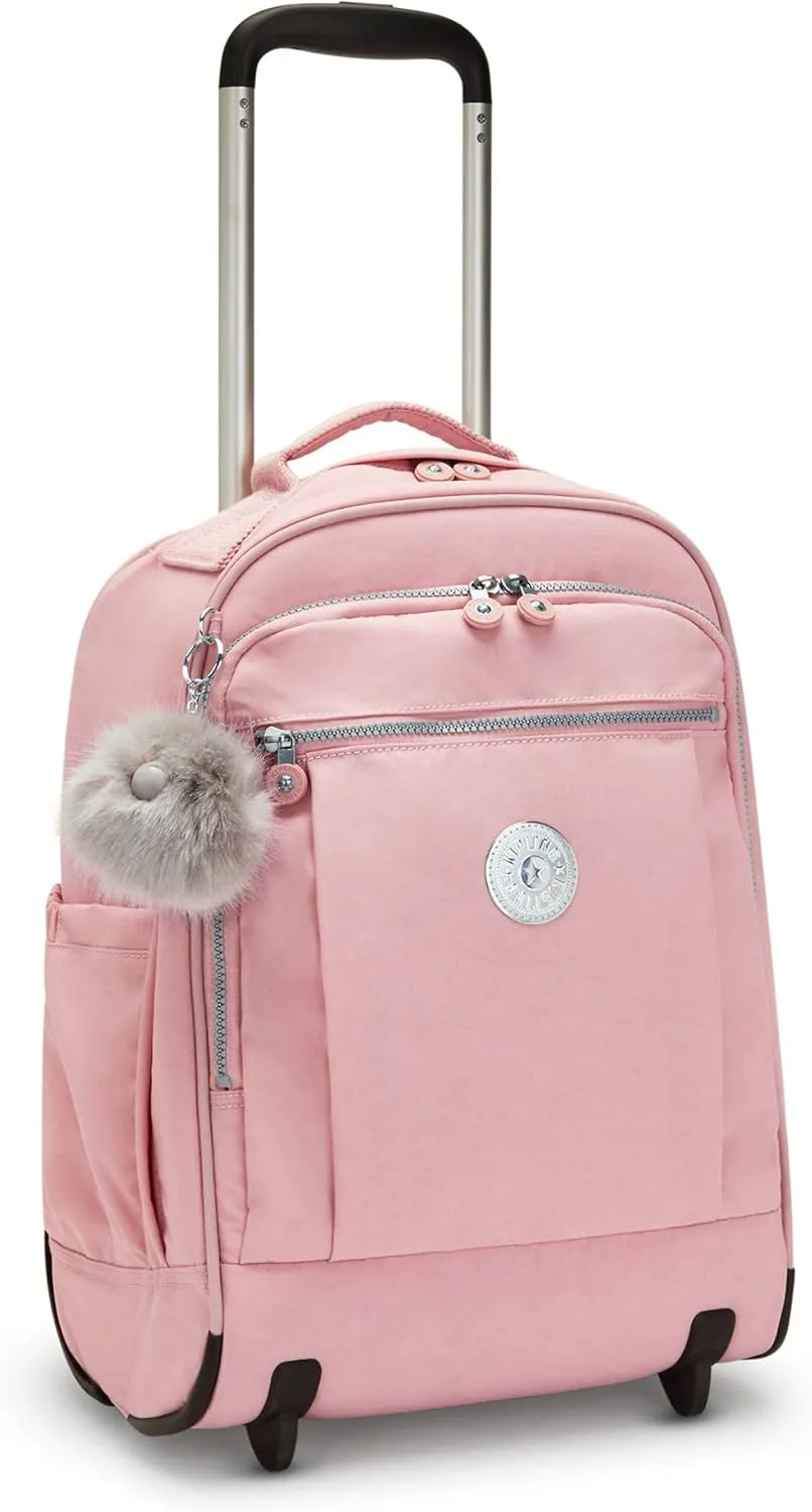 Kipling Women's Gaze Large Rolling Backpack, Durable, Wheeled Backpack with Adjustable Shoulder Straps, Nylon Book Bag