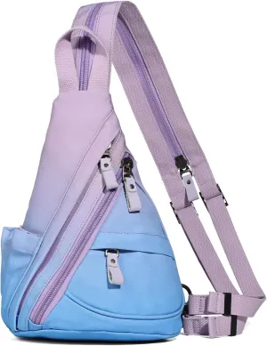 KL928 Sling Bag - Small Crossbody Backpack Shoulder Casual Daypack Rucksack for Men Women