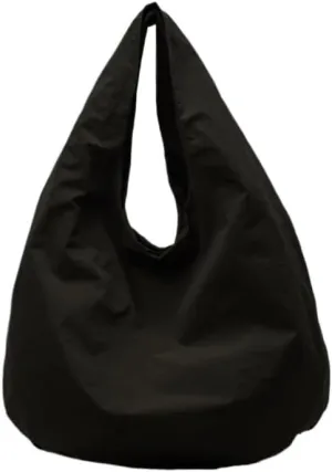Large Capacity Slouchy Hobo Bag for Women Fashion Casual Versatile Shoulder Purses Solid Color Draped Tote Bag