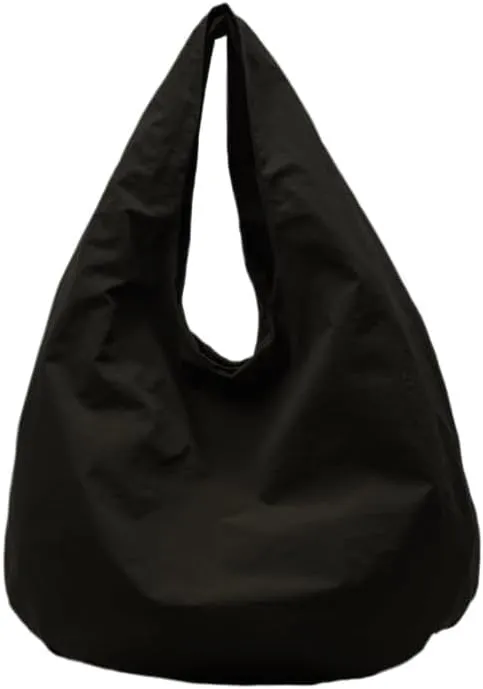 Large Capacity Slouchy Hobo Bag for Women Fashion Casual Versatile Shoulder Purses Solid Color Draped Tote Bag
