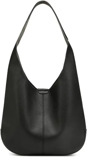 large Hobo Bags for Women Slouchy Tote Purses Soft PU Leather Slouchy Shoulder Handbag for Work Travel Shopping