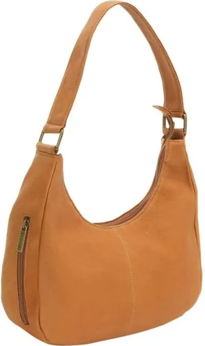 Le Donne Leather Hobo Handbags - Handcrafted Classic Designer For Women - Slouchy U-Shaped Shoulder Bag - Single Strap Purse