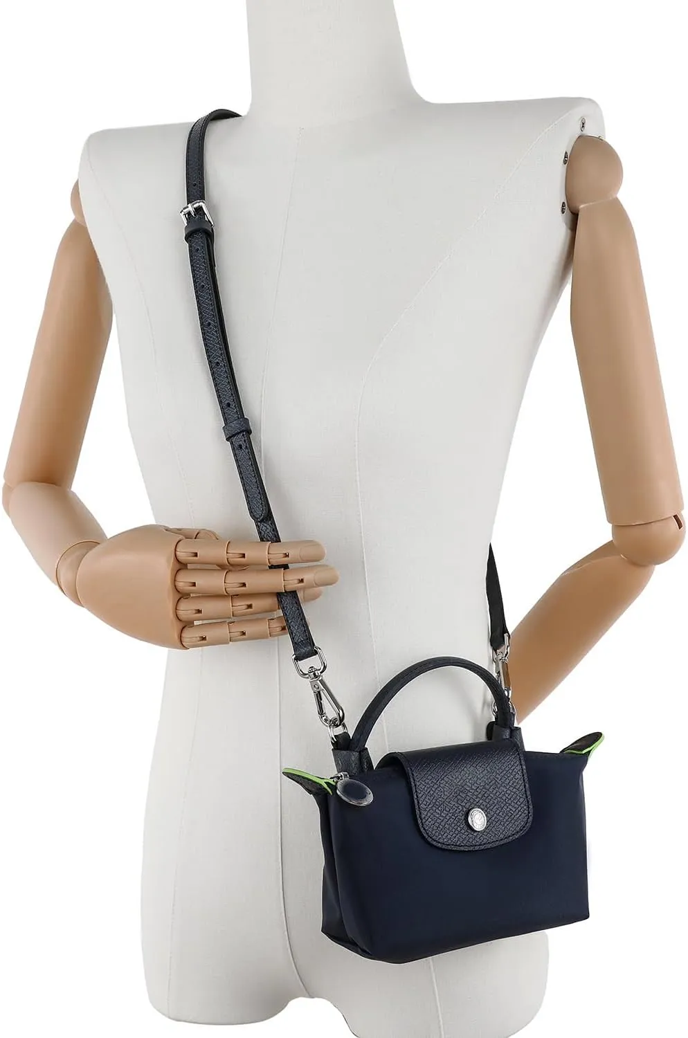 Leather Purse Straps Replacement Shoulder Strap Leather Adjustable Crossbody Strap Suitable for Long champ Handbags