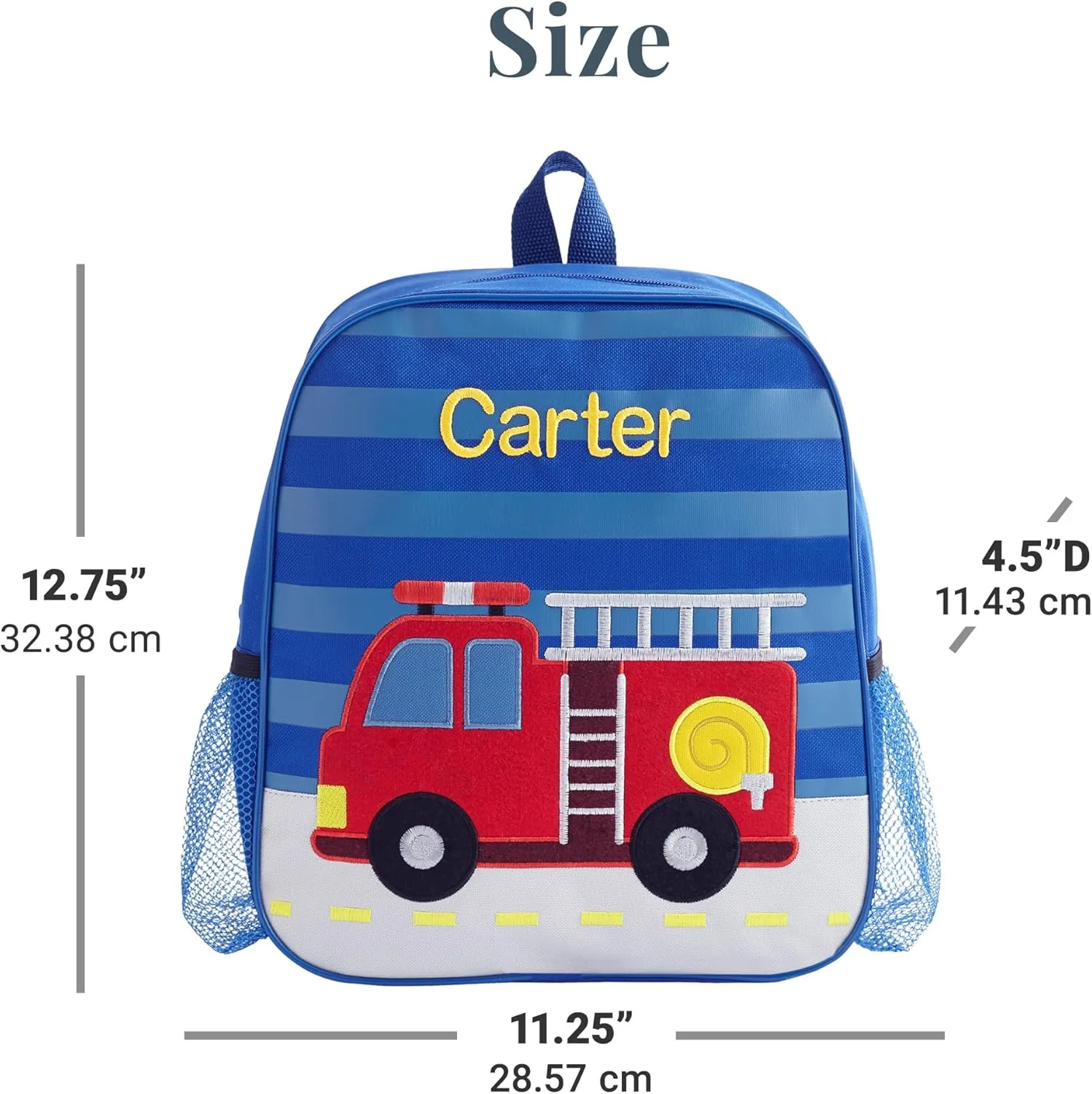 Let's Make Memories Kids Personalized Toddler Backpack for School - Custom Preschool Backpack - Just For Me - Unicorn