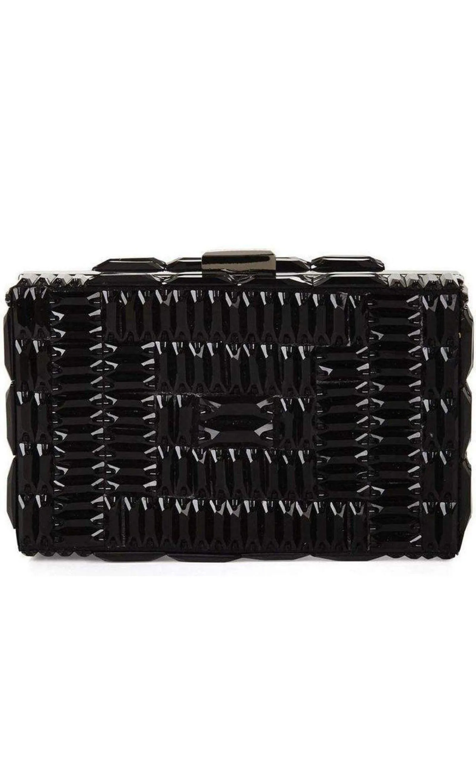 Lexi Large Beaded Box Clutch