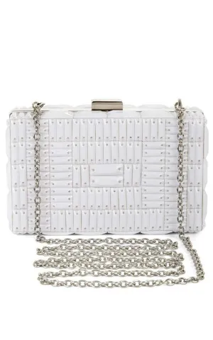 Lexi Large Beaded Box Clutch
