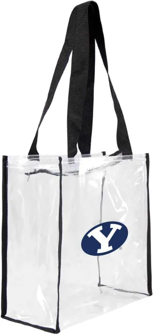 Little Earth NCAA Clear Square Stadium Tote