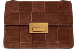 Loeffler Randall Women's Delphine Leather Clutch