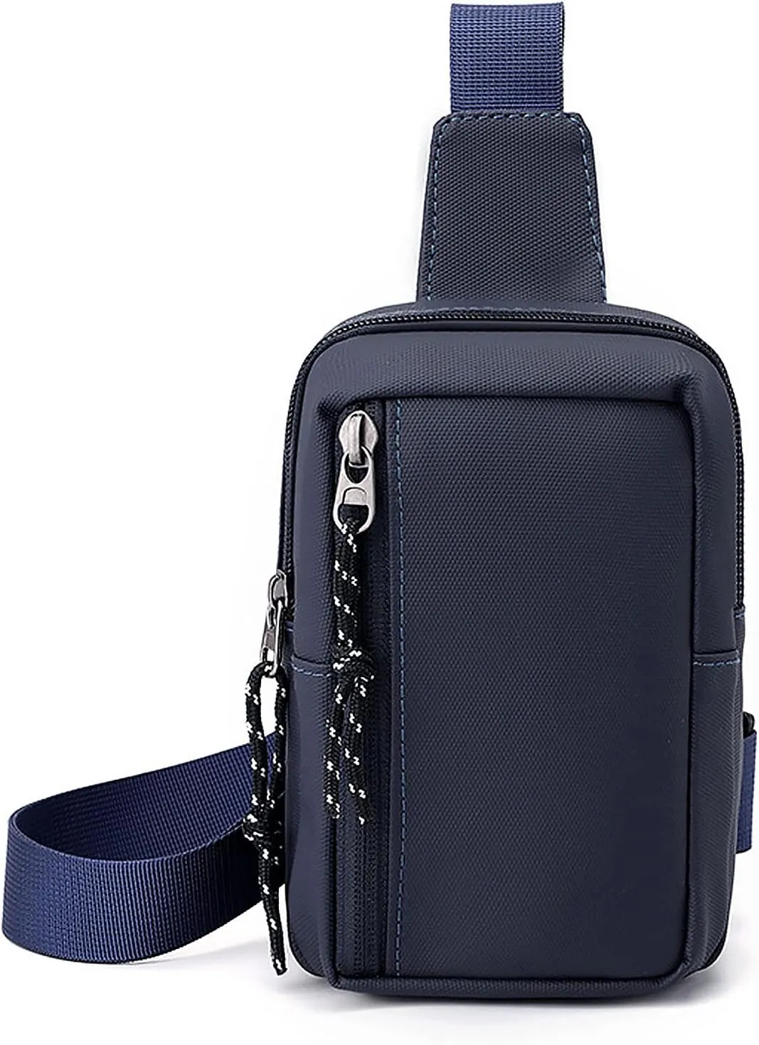 Long Keeper Mini Sling Bag - Men Women Small Waterproof Crossbody Bag Casual Phone Chest Bag for Travelling Hiking