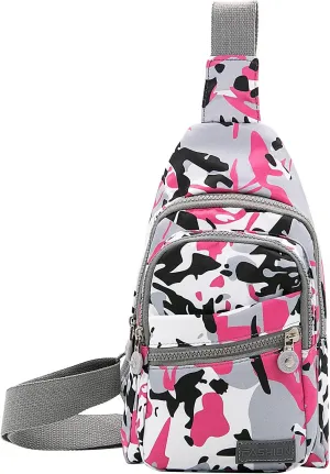 Long Keeper Sling Chest Bag - Women Men Waterproof Crossbody Backpack Traveling Running Hiking Shoulder Daypack Bag
