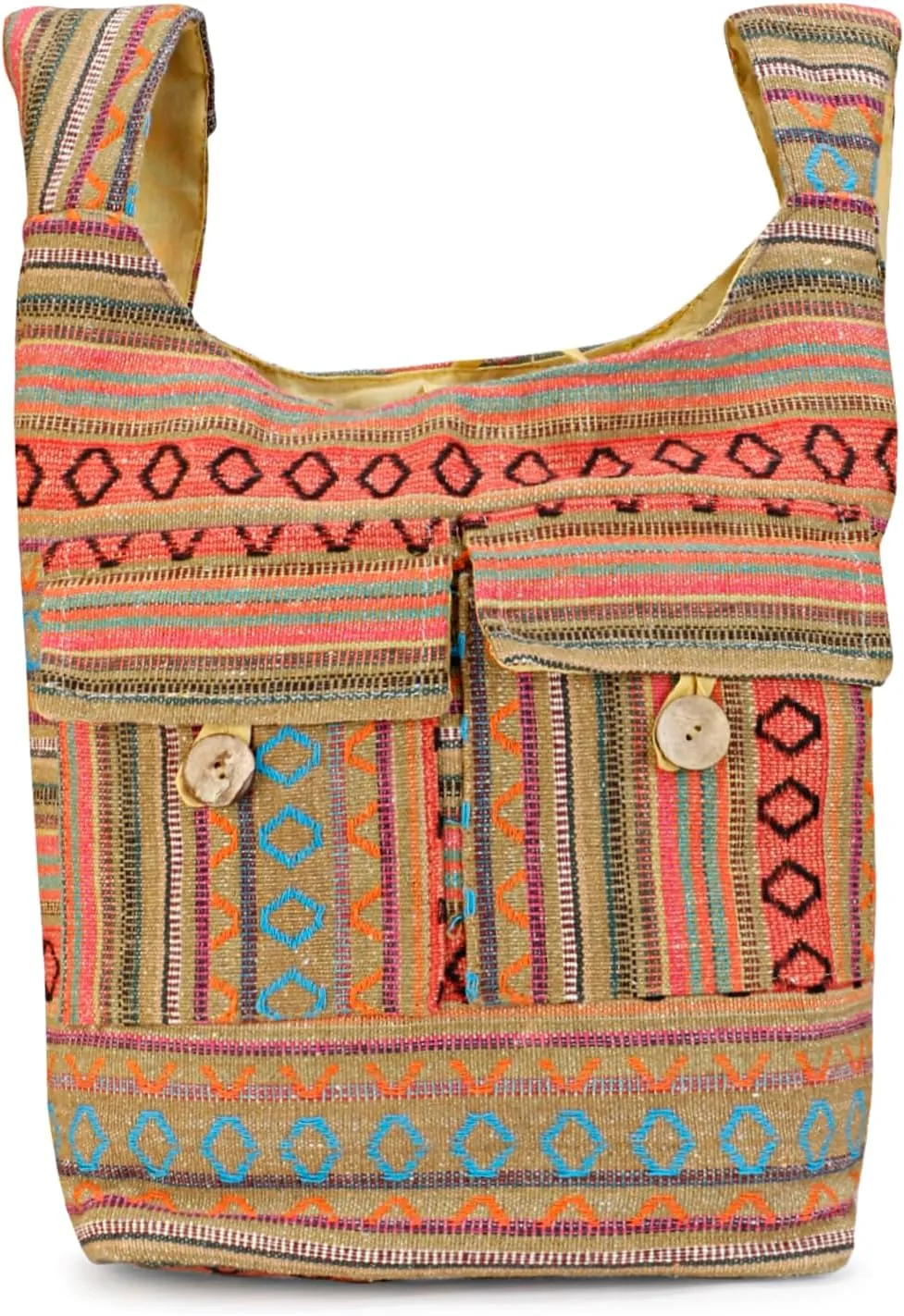 LONGING TO BUY Cotton Shoulder Bag Crossbody Bag Hobo Sling Bag Handmade Messenger Shoulder Bags For Women & Girls