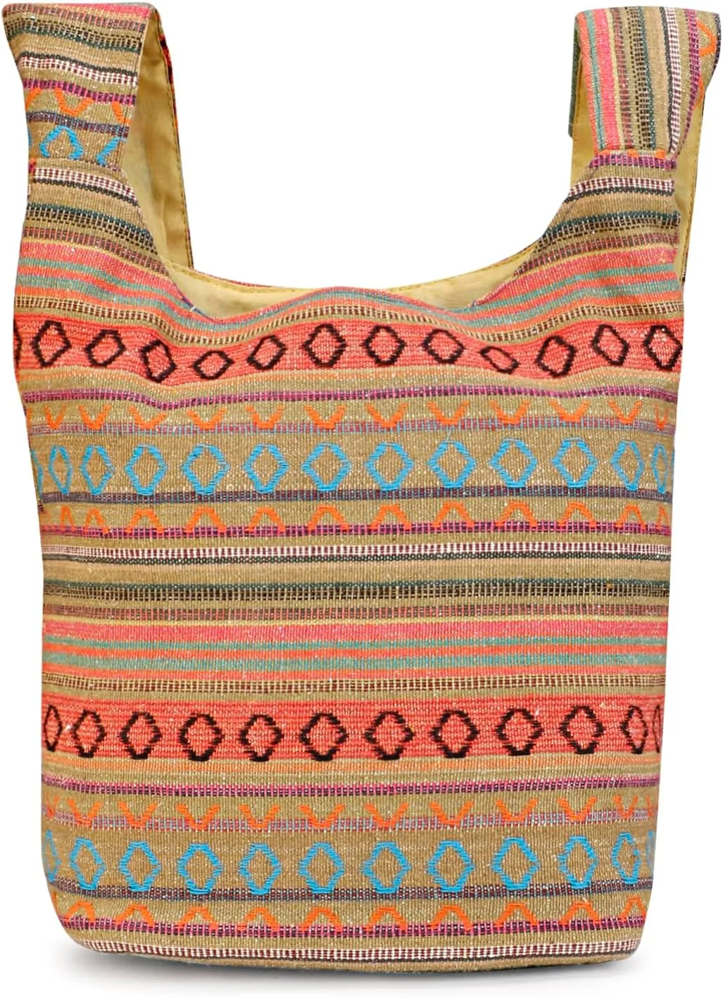 LONGING TO BUY Cotton Shoulder Bag Crossbody Bag Hobo Sling Bag Handmade Messenger Shoulder Bags For Women & Girls