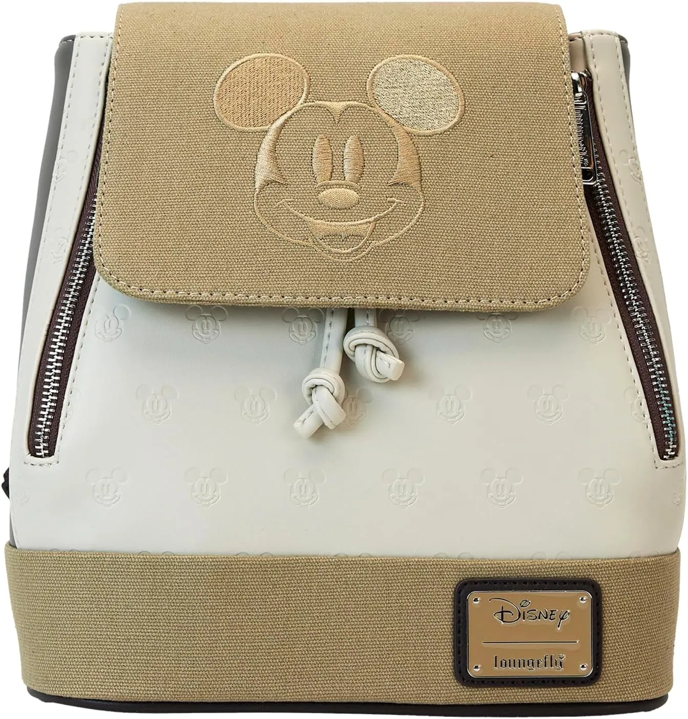 Loungefly Disney Mickey and Friends Canvas Mini Backpack