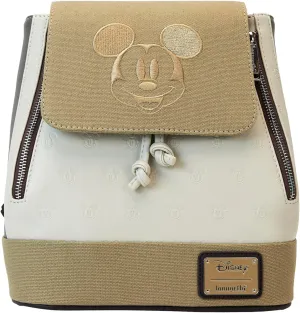 Loungefly Disney Mickey and Friends Canvas Mini Backpack