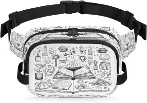 Magic Medicinal Herbs Fanny Pack Waterproof Belt Bag Crossbody Bags For Women Men Holiday Gifts