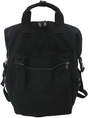 MaxxCloud Aesthetic College Laptop Backpack, Heavy Cotton, Retro Canvas Backpack Travel Bag, Large