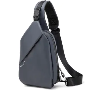 MAYMOONER Small Sling Shoulder Crossbody Bag Men Women One Strap Casual Chest Bags Slim Backpack for Outdoor Travel Biking