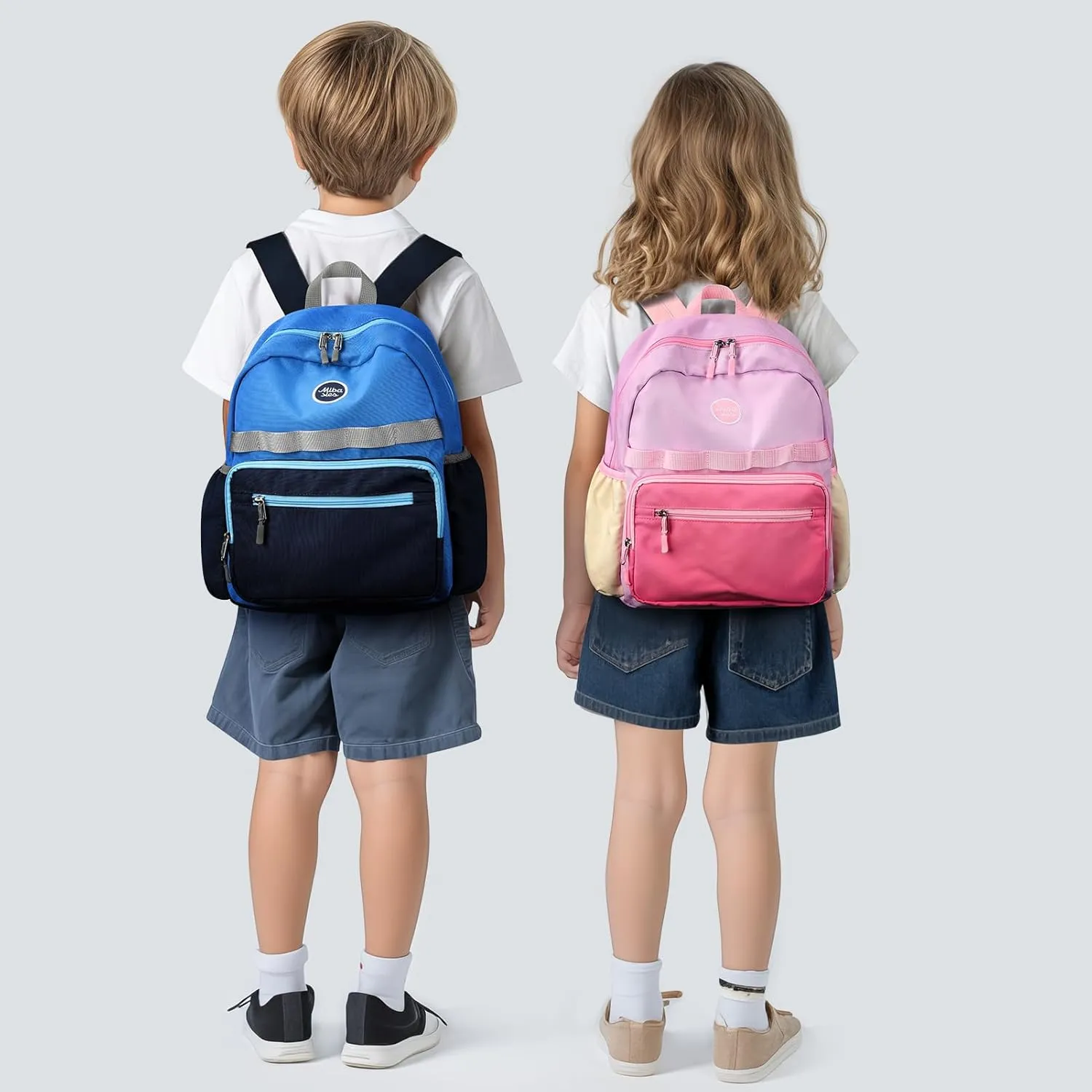 mibasies Kids Backpack for Girls 4-6: Bookbag for Girls - Elementary school Backpack