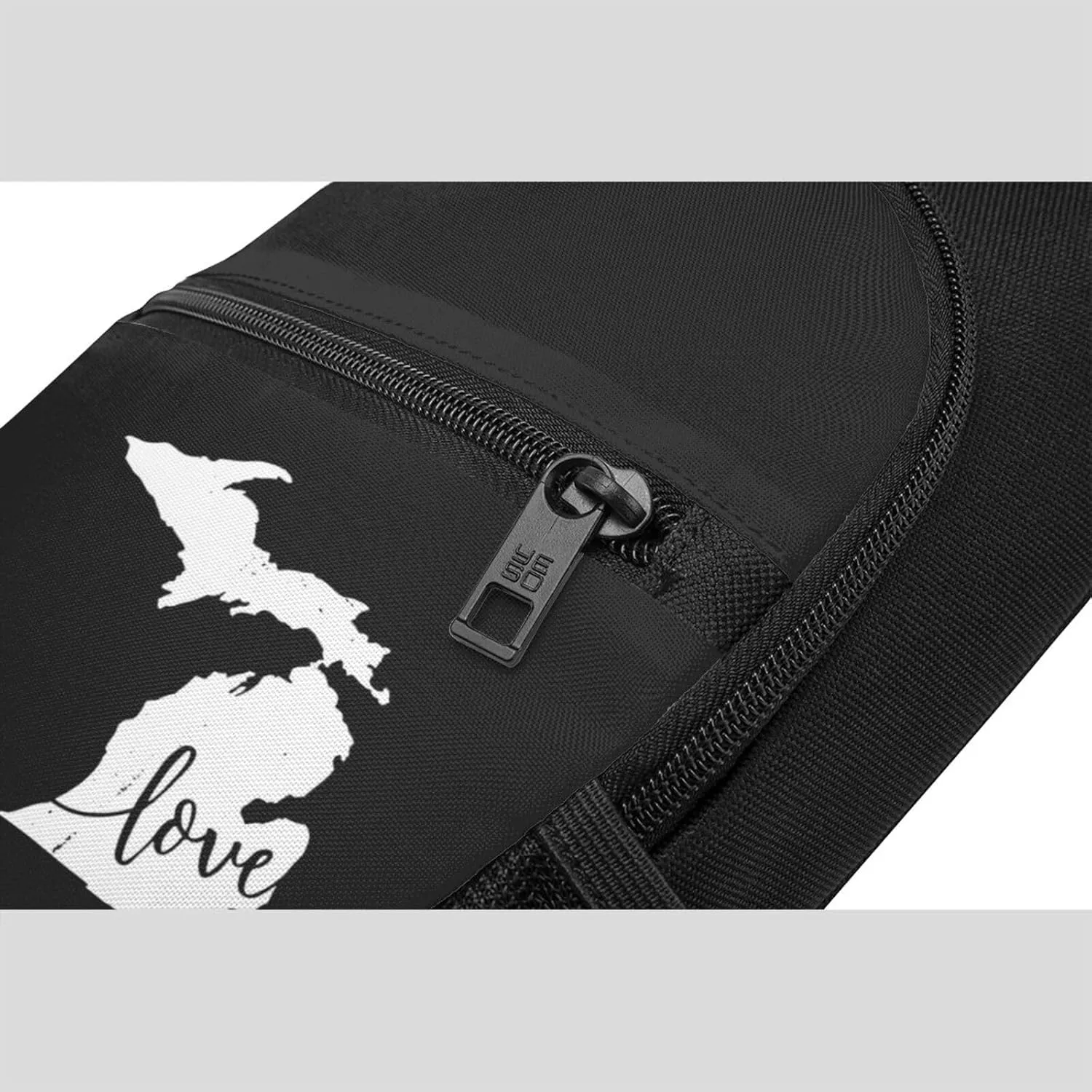 Michigan Love State Sling Bag Crossbody Backpack Shoulder Casual Daypack Bags for Men Women