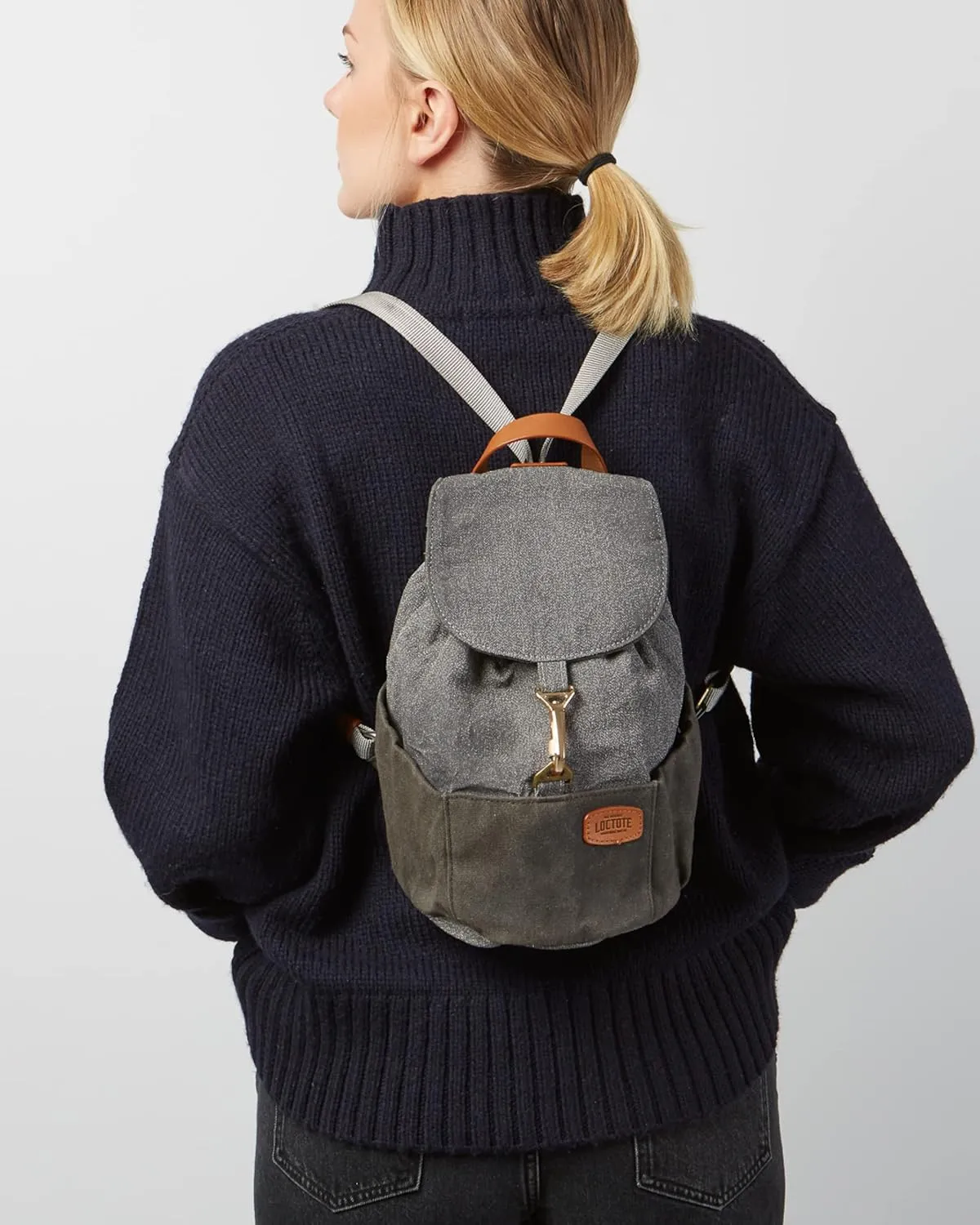 Mini Cinch Backpack | Small Anti Theft Backpack | Cut-Resistant, RFID Blocking and Water Resistant | Mini Backpack for Women and Men | Small Backpack Purse | Anti Theft Bag