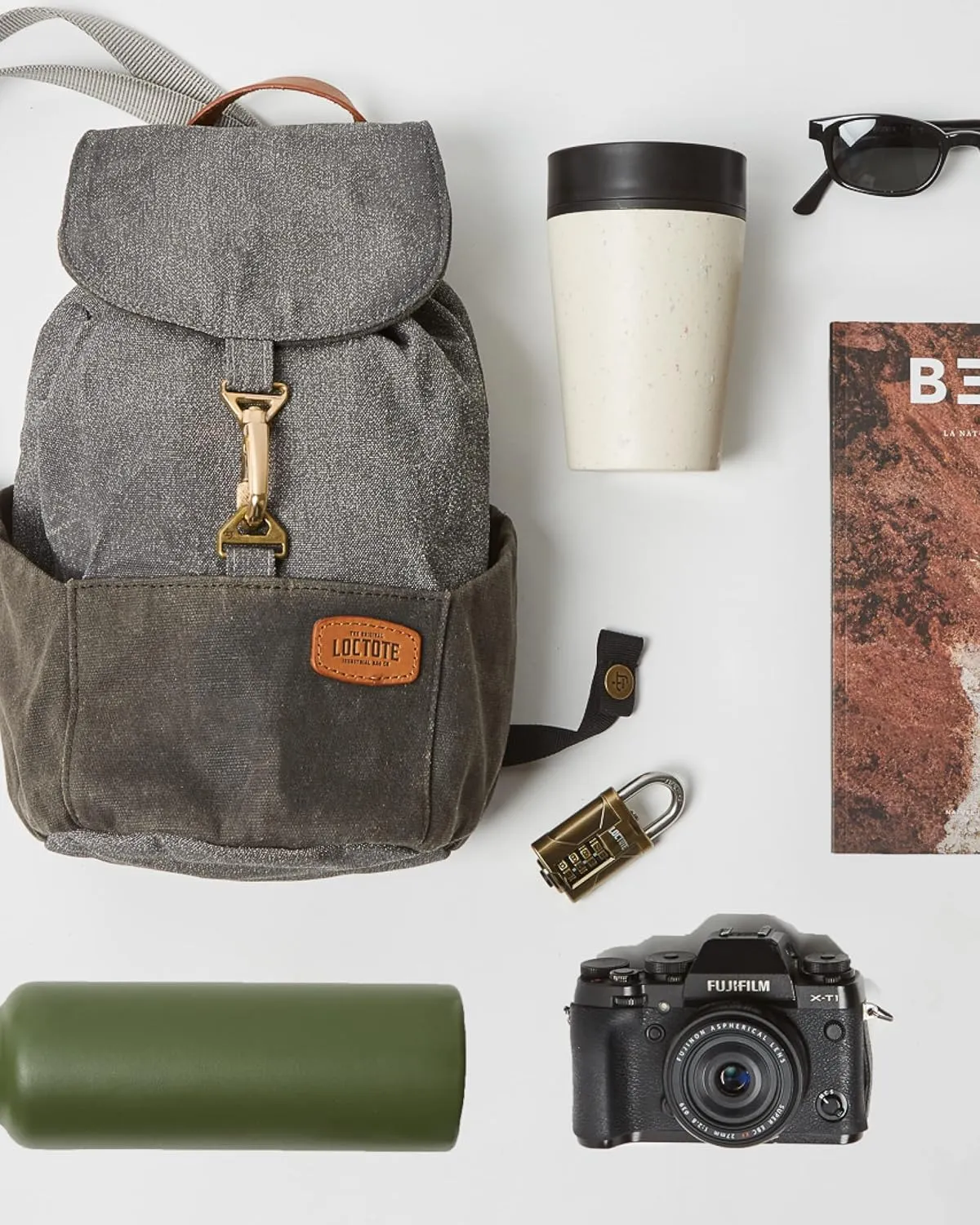 Mini Cinch Backpack | Small Anti Theft Backpack | Cut-Resistant, RFID Blocking and Water Resistant | Mini Backpack for Women and Men | Small Backpack Purse | Anti Theft Bag