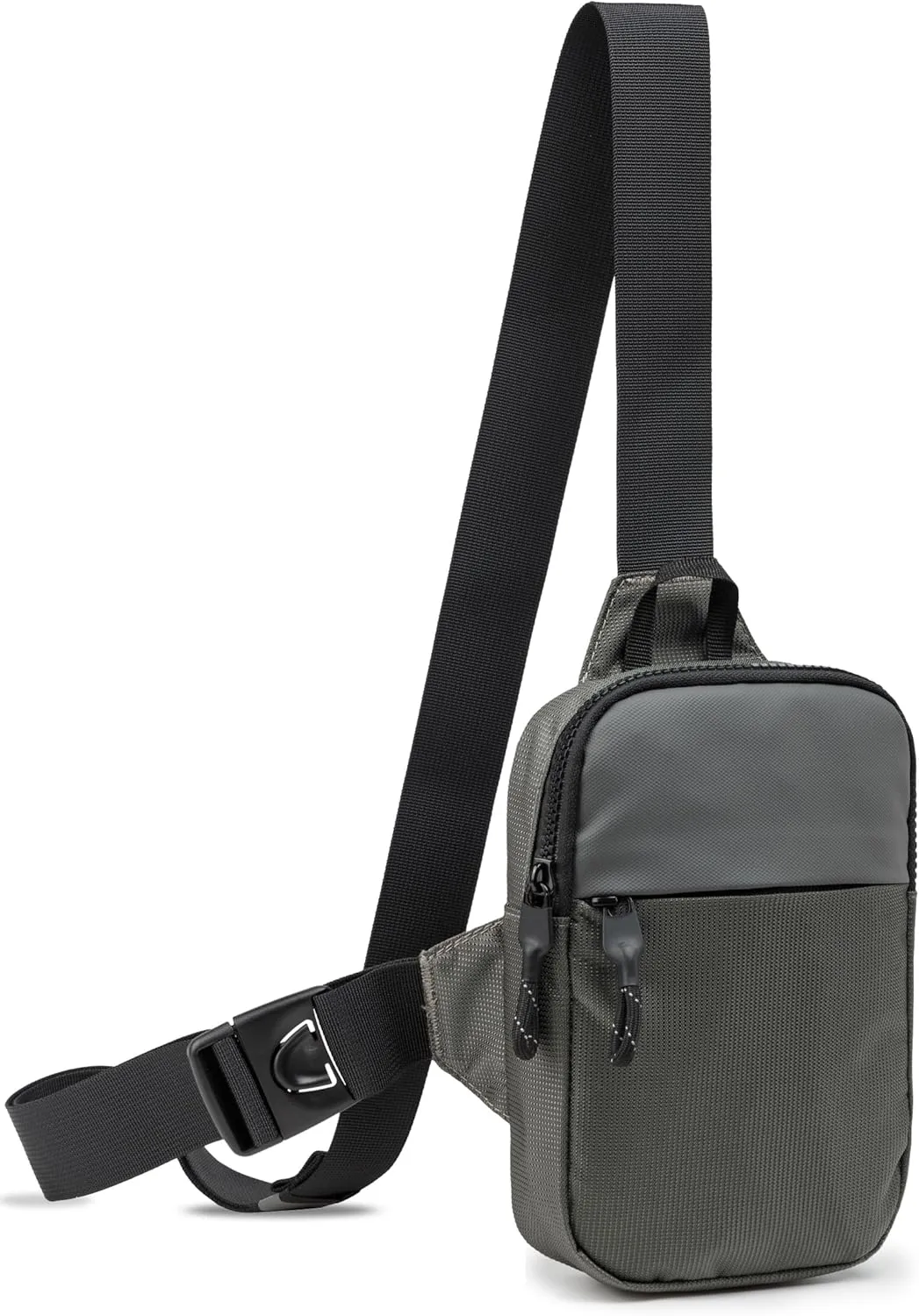 Mini Sling Bag for Men Women, Crossbody Waterproof Trendy Shoulder Cell Phone Chest Bag for Travel Work Gym