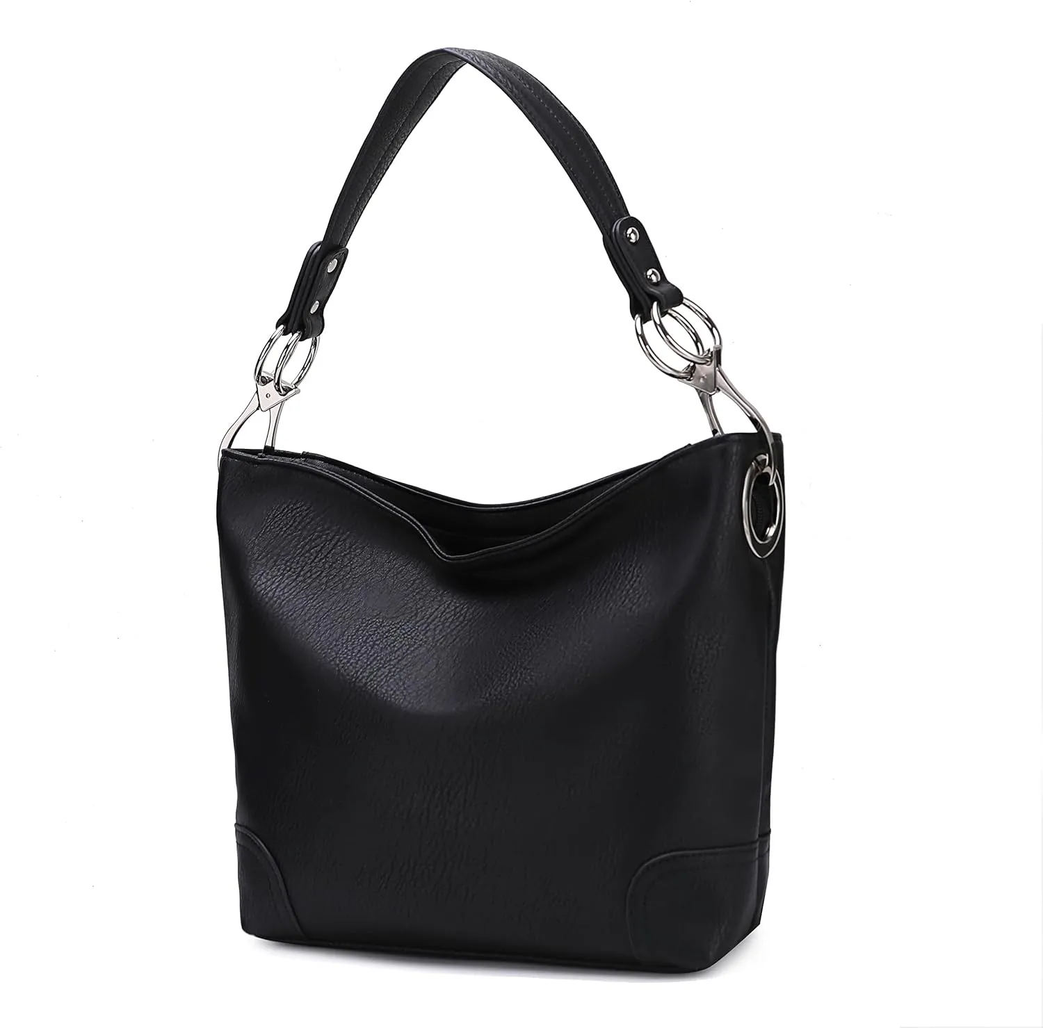 MKF Collection Hobo Purses for Women,Vegan Leather Handbag Slouchy Womens Shoulder bag – Fashion Top Handle Pocketbook