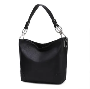 MKF Collection Hobo Purses for Women,Vegan Leather Handbag Slouchy Womens Shoulder bag – Fashion Top Handle Pocketbook